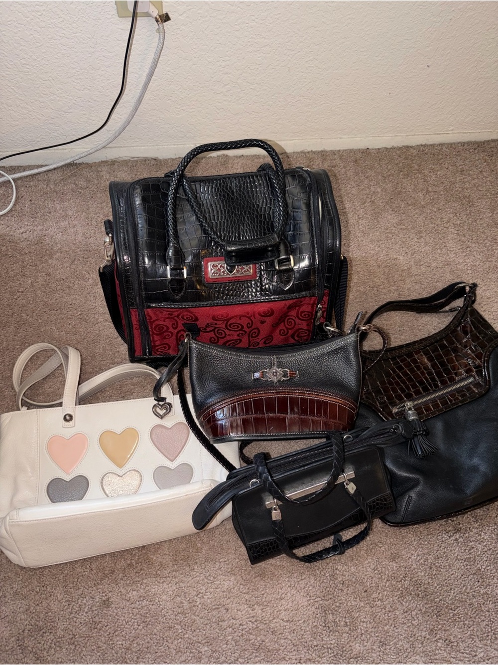 Brighton Bag Bundle (embossed travel case sold)